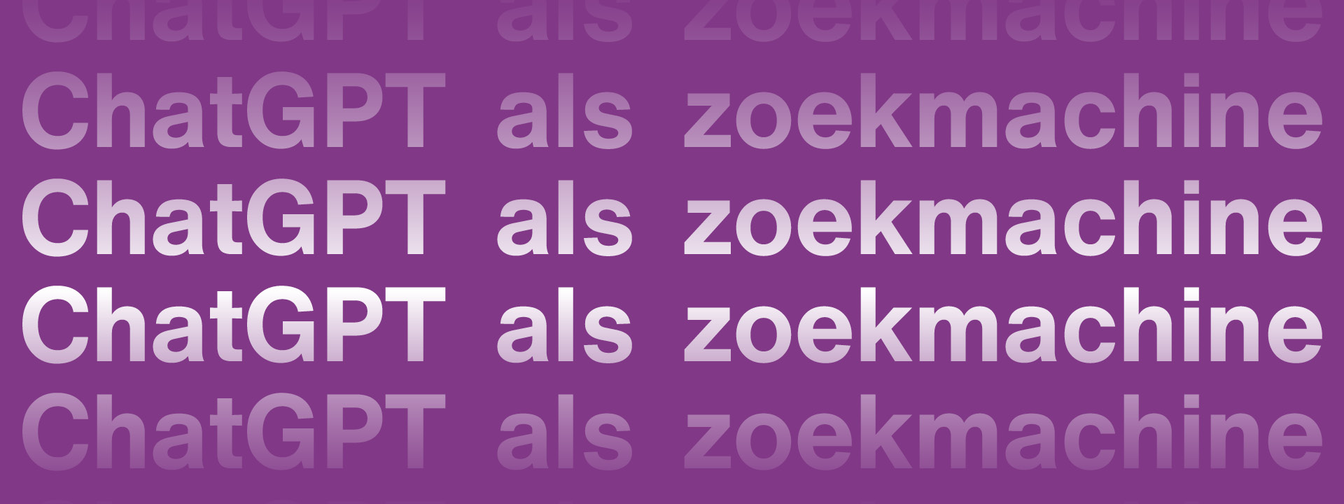 ChatGPT als zoekmachine verandert zoekgedrag